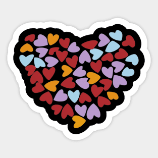 Candy hearts - valentines day Gift Sticker